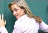 Melanie Walsh - dressed as a secretary